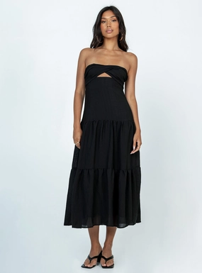 Stylish Appearance Allie Maxi Dress Black