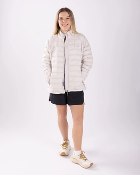 Quick Release Buckles UV Protective Layer Women's Heli Insulated Jacket - Shroom | New Zealand Team Supporters Collection