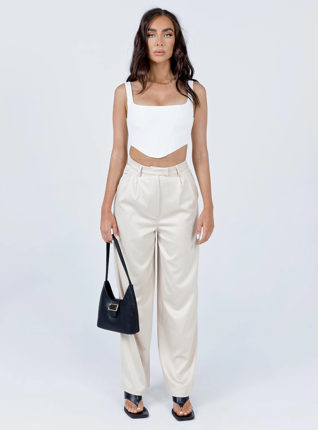 Minimal Design Amalia Pants Beige