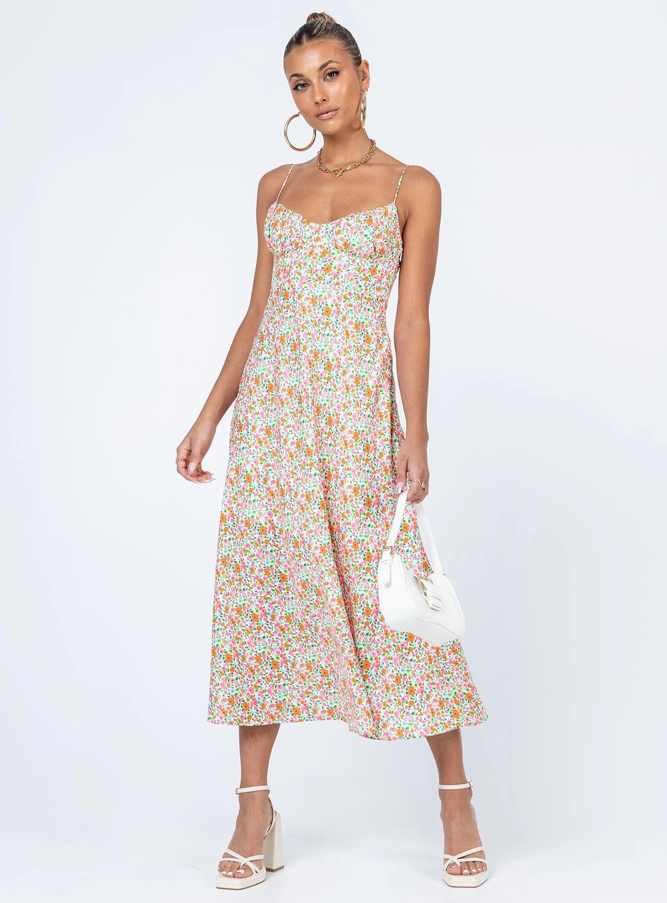 Sequin-Detail Amara Midi Dress Multi