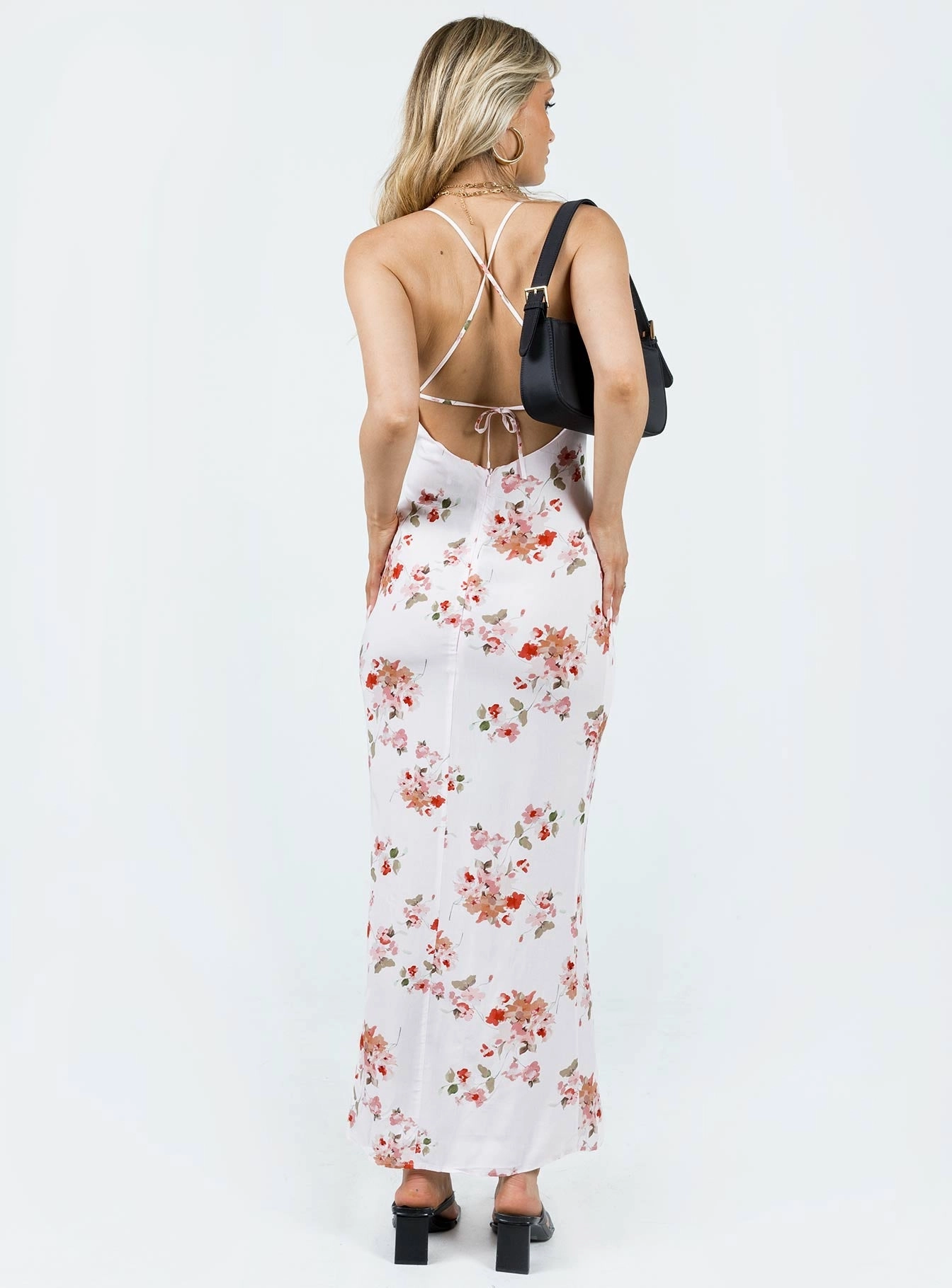 Amos Maxi Dress Pink Multi single wear
