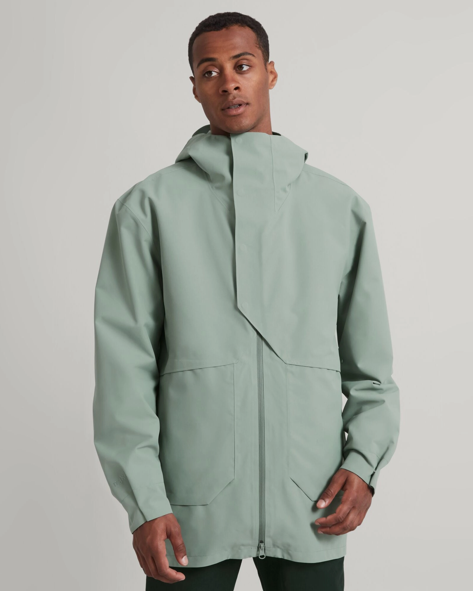 Amphi 2L Men's 3in1 Parka - Gum Tree Modern Layers Pocket Details