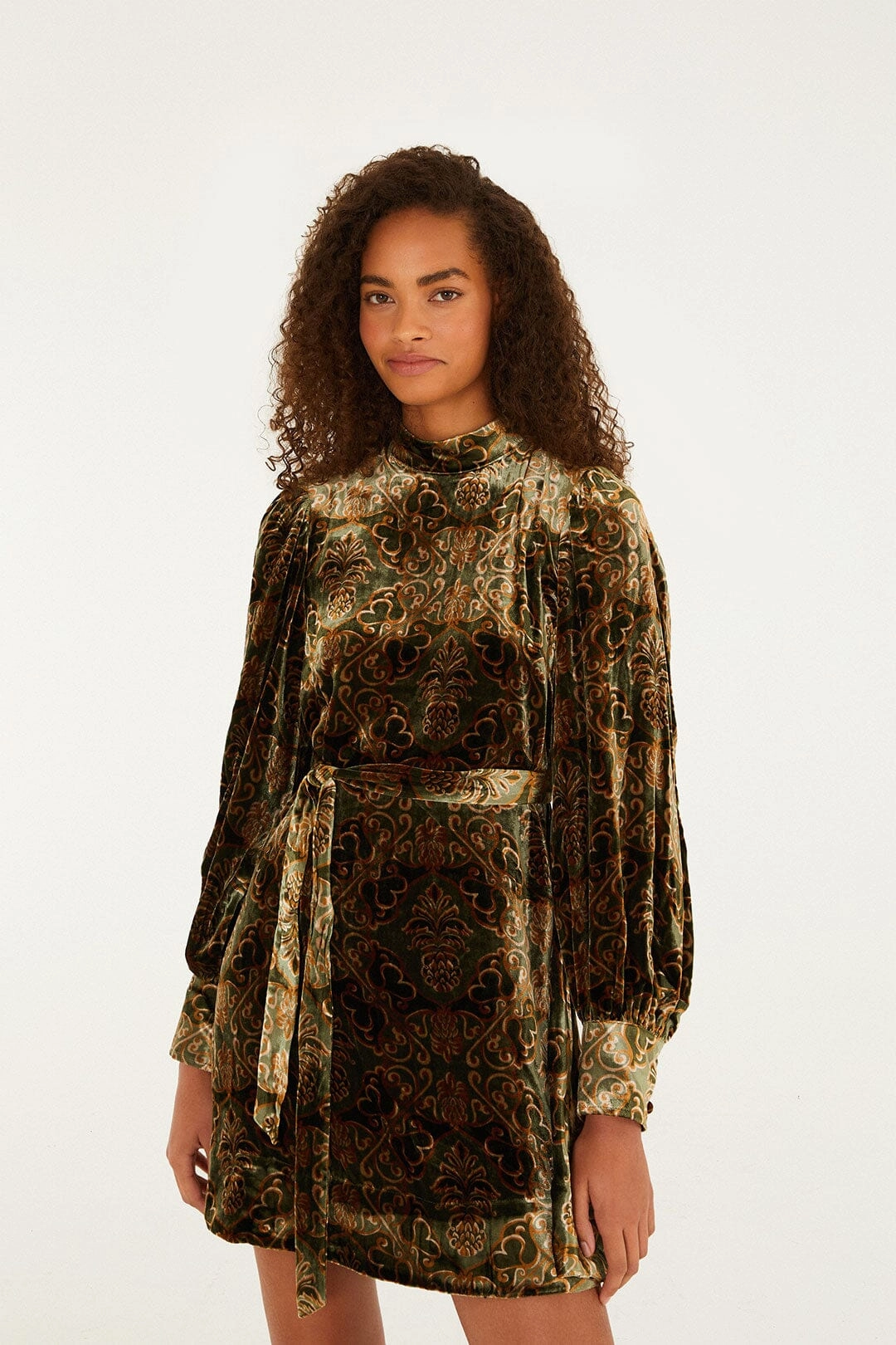 Ana Clara Mini Dress Editor Pick Texture Mood Plus Fit