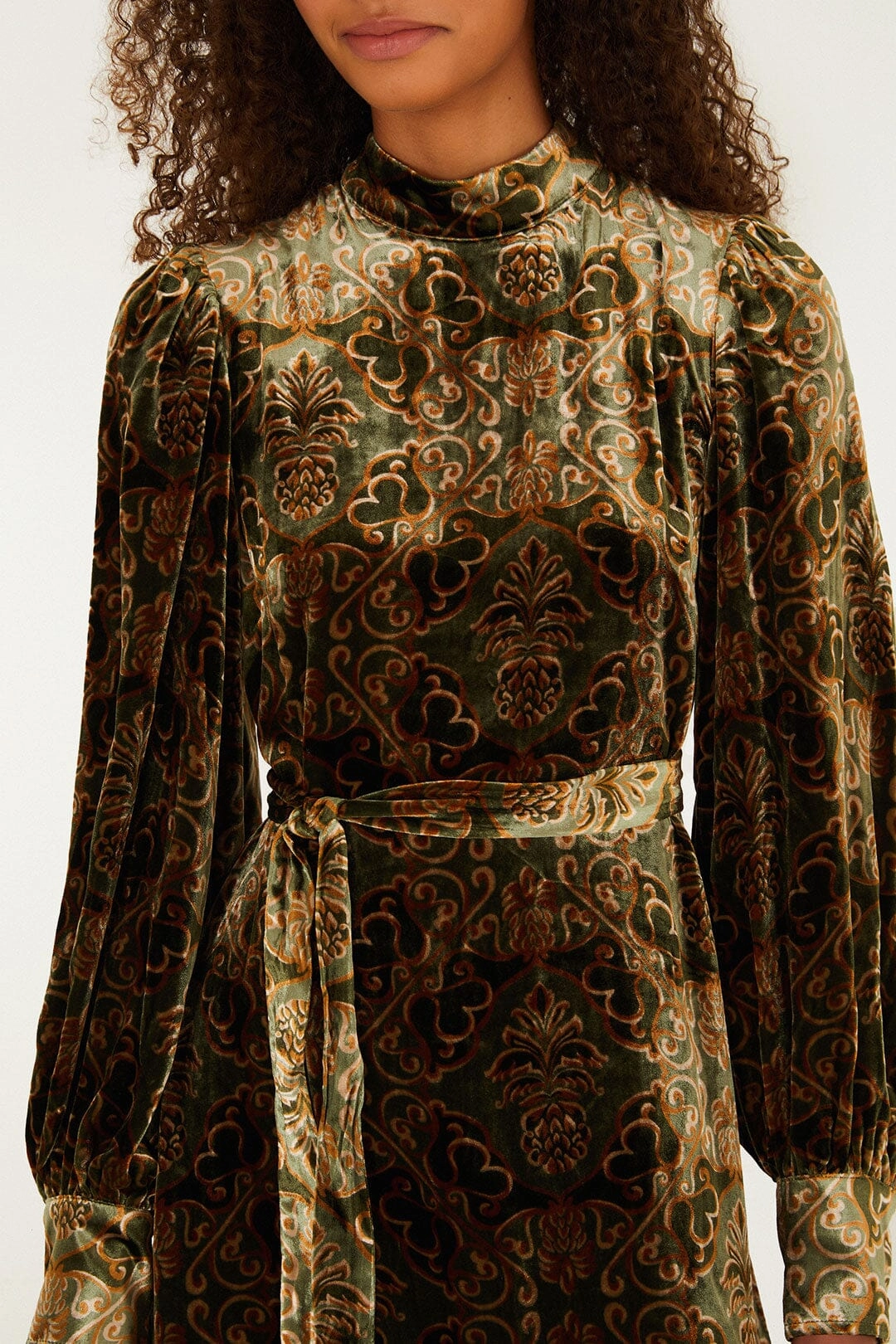 Ana Clara Mini Dress Editor Pick Moment Soft Button-Cuff