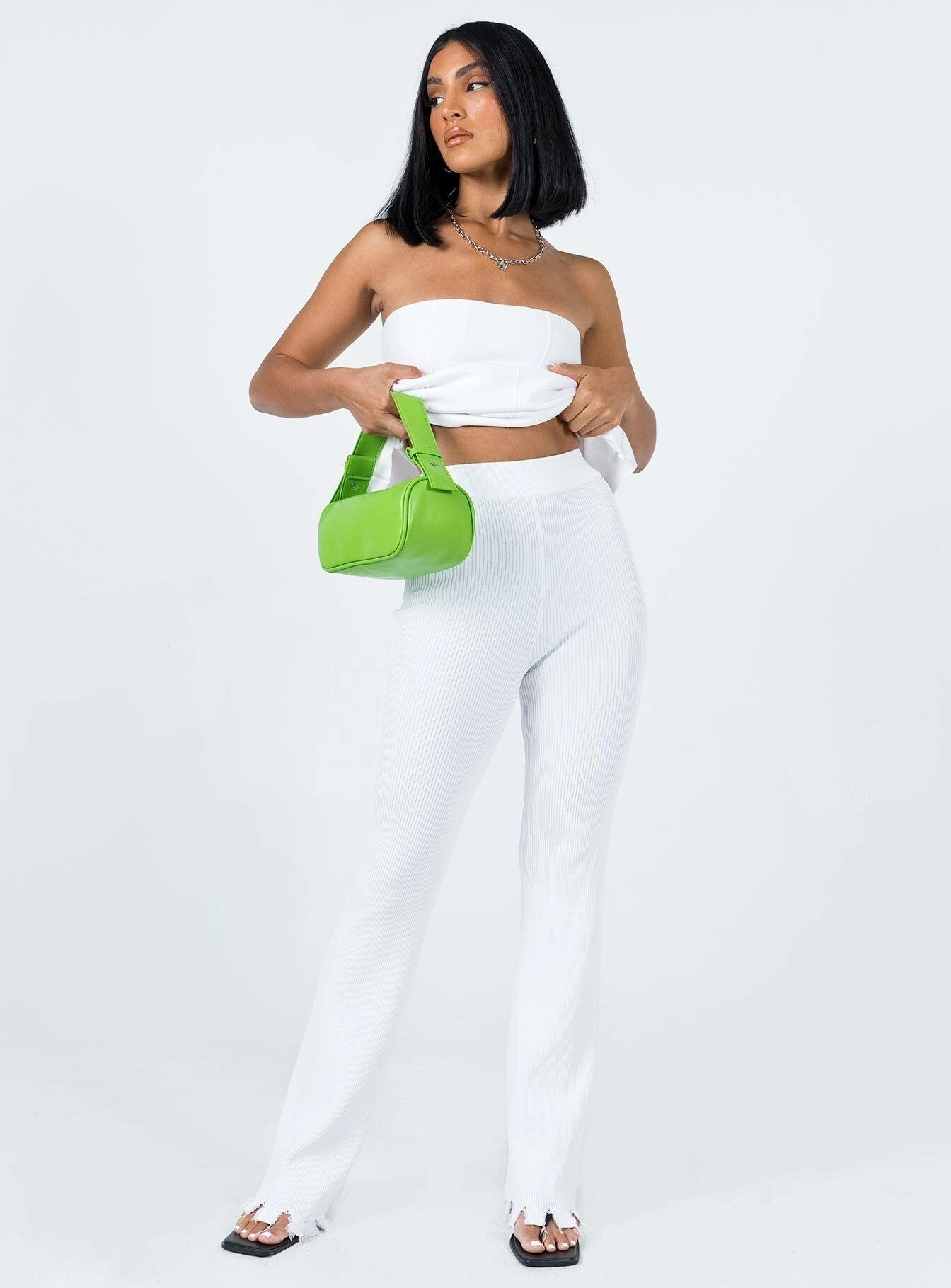 Anderson Pants White Durable Comfort