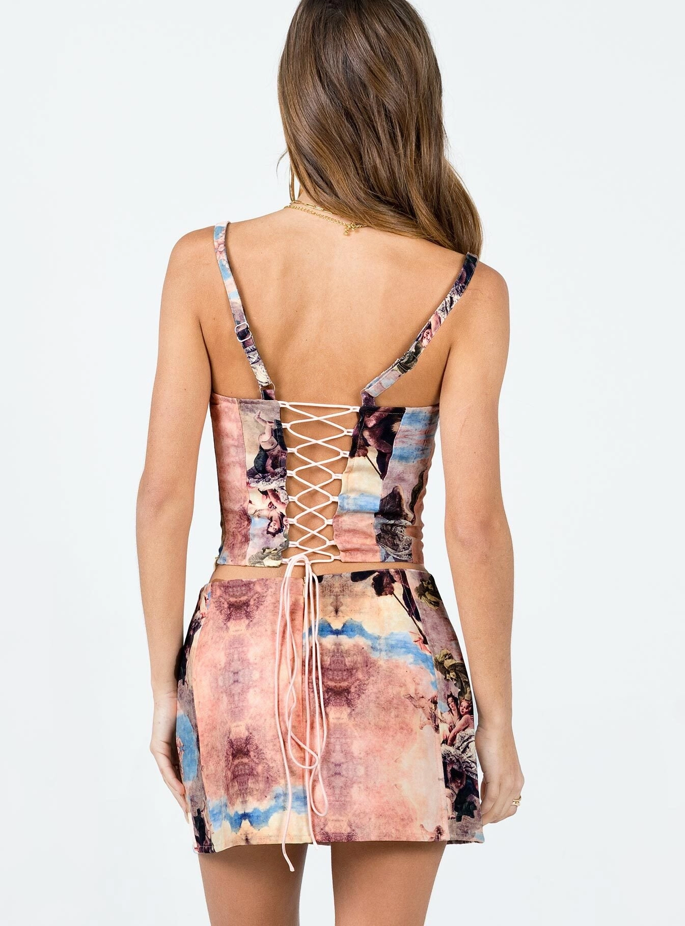 Angelic Touch Mini Skirt Multi Daily Wear