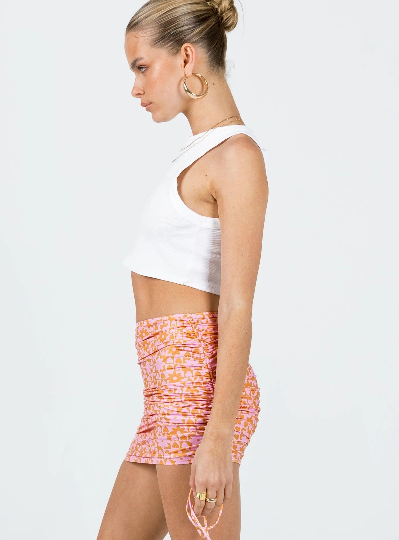 Everyday Vibe Breezy Fit Ludo Mini Skirt Pink