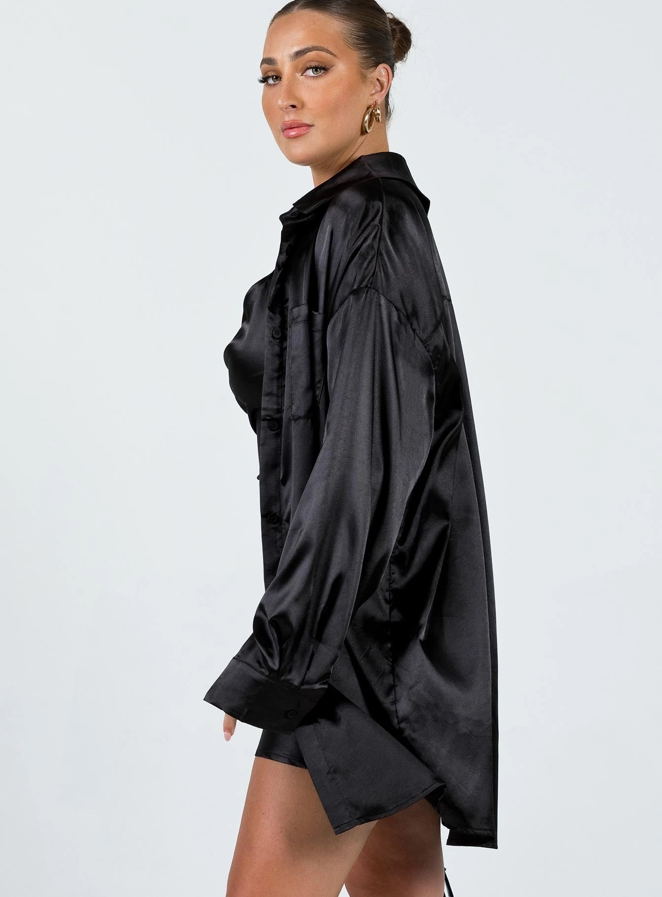 Annalise Set Black Tulle Flow Sharp Look