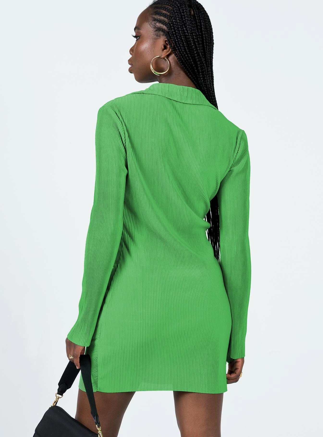 Annemarie Mini Dress Green Comfortable Design