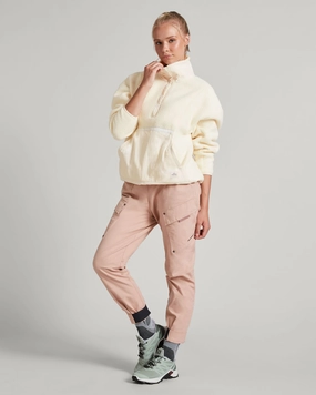 Co-Z High Pile Women's Pullover - Natural Minimalist Style