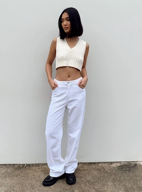 Abrand Slouch Jeans Marshmellow Cord Spring Mood Elegant City Walk Basic Style