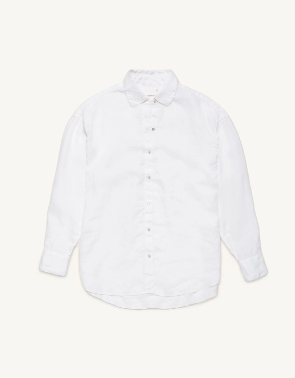 unsubscribed linen button down Reinforced Side Vents Cocktail Party