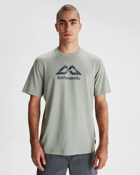 Wedding Everyday Fit Men's Logo Fill Organic T-shirt - Gum Tree