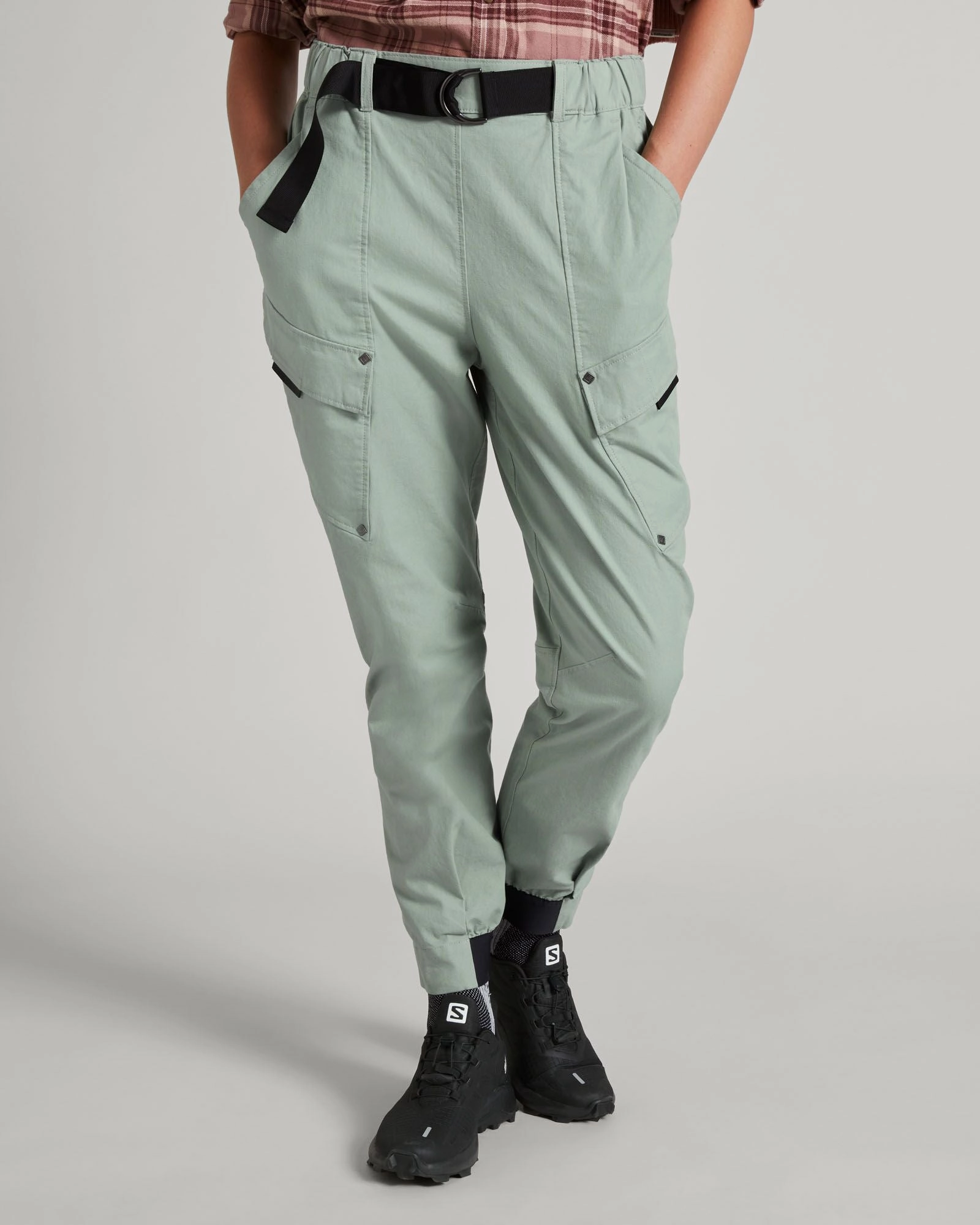 Women's Vander Cargo Pants - Gum Tree Tapered leg Casual Design