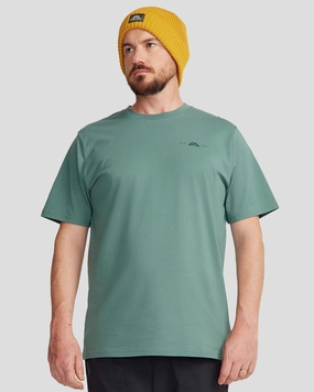 Men's 1987 Organic Cotton T-shirt - Light Forest MoistureWicking