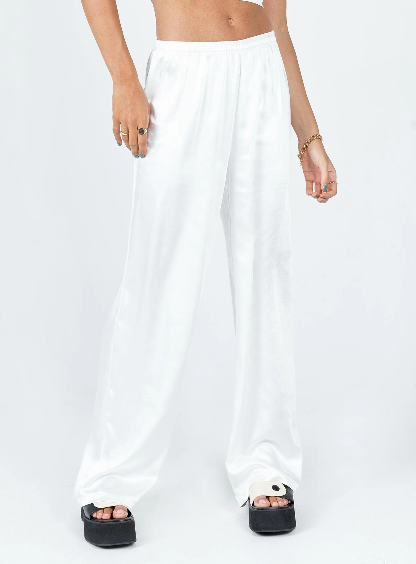 Nixie Pants White Performance Comfort