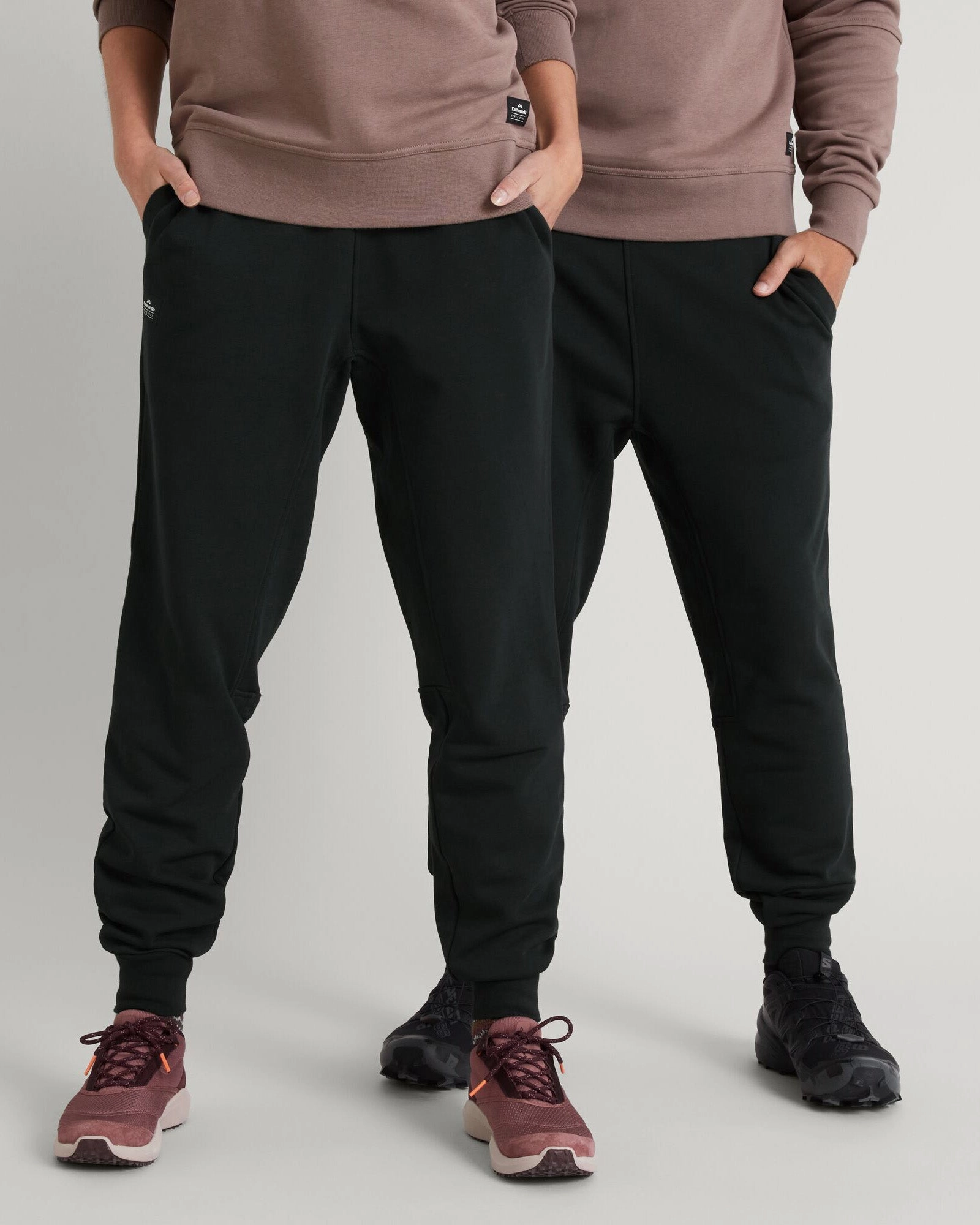Cozy Waist Adventure Ready ANY-Time Sweats LT Unisex Joggers - Black