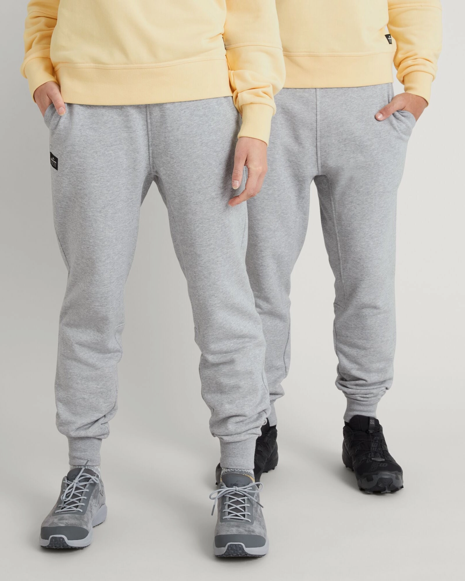 ANY-Time Sweats LT Unisex Joggers - Light Grey Marle Breathable wear