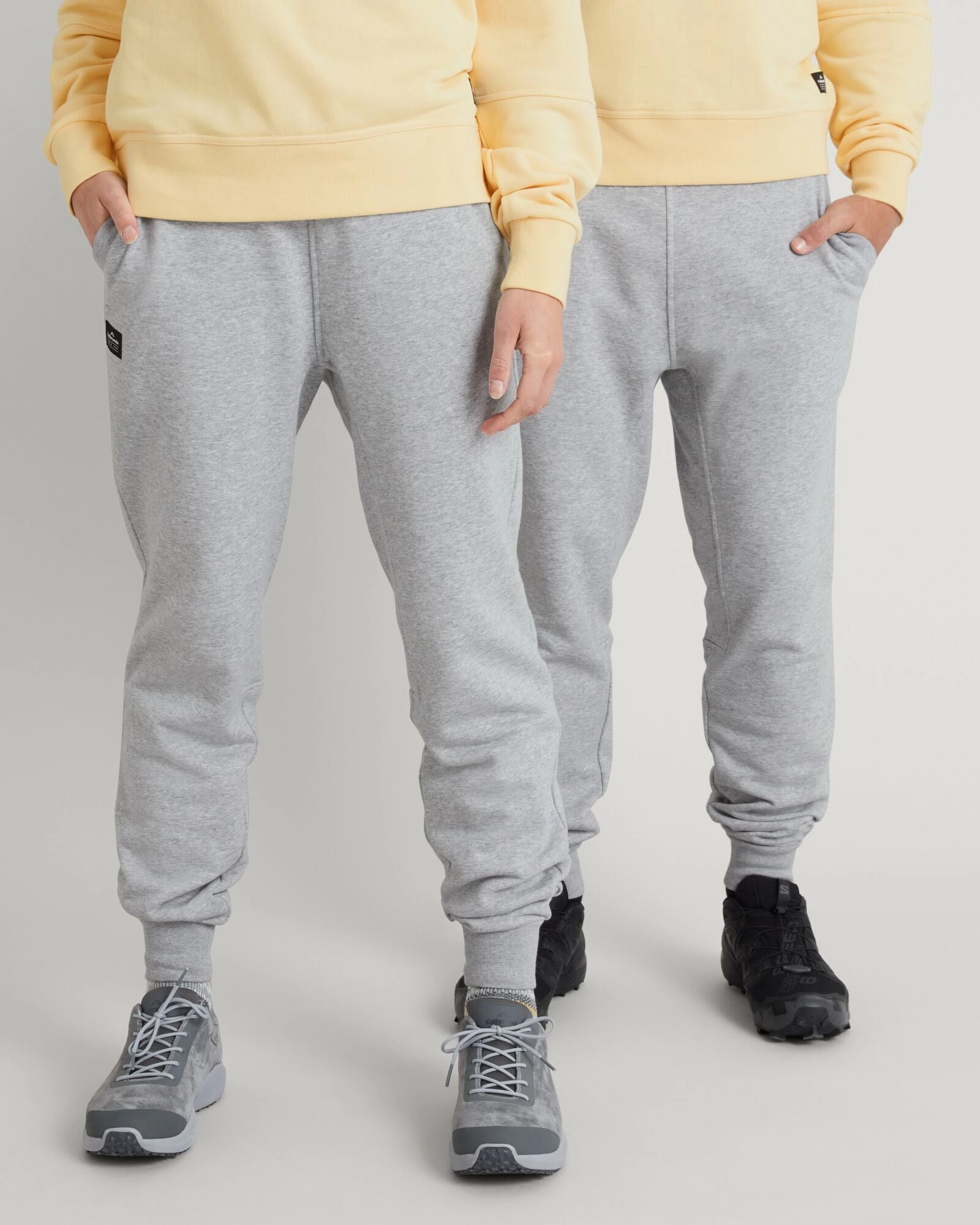 ANY-Time Sweats LT Unisex Joggers - Light Grey Marle Urban Edge Basic Style