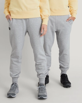 AntiSnagZippers Odor Control Tech ANY-Time Sweats LT Unisex Joggers - Light Grey Marle
