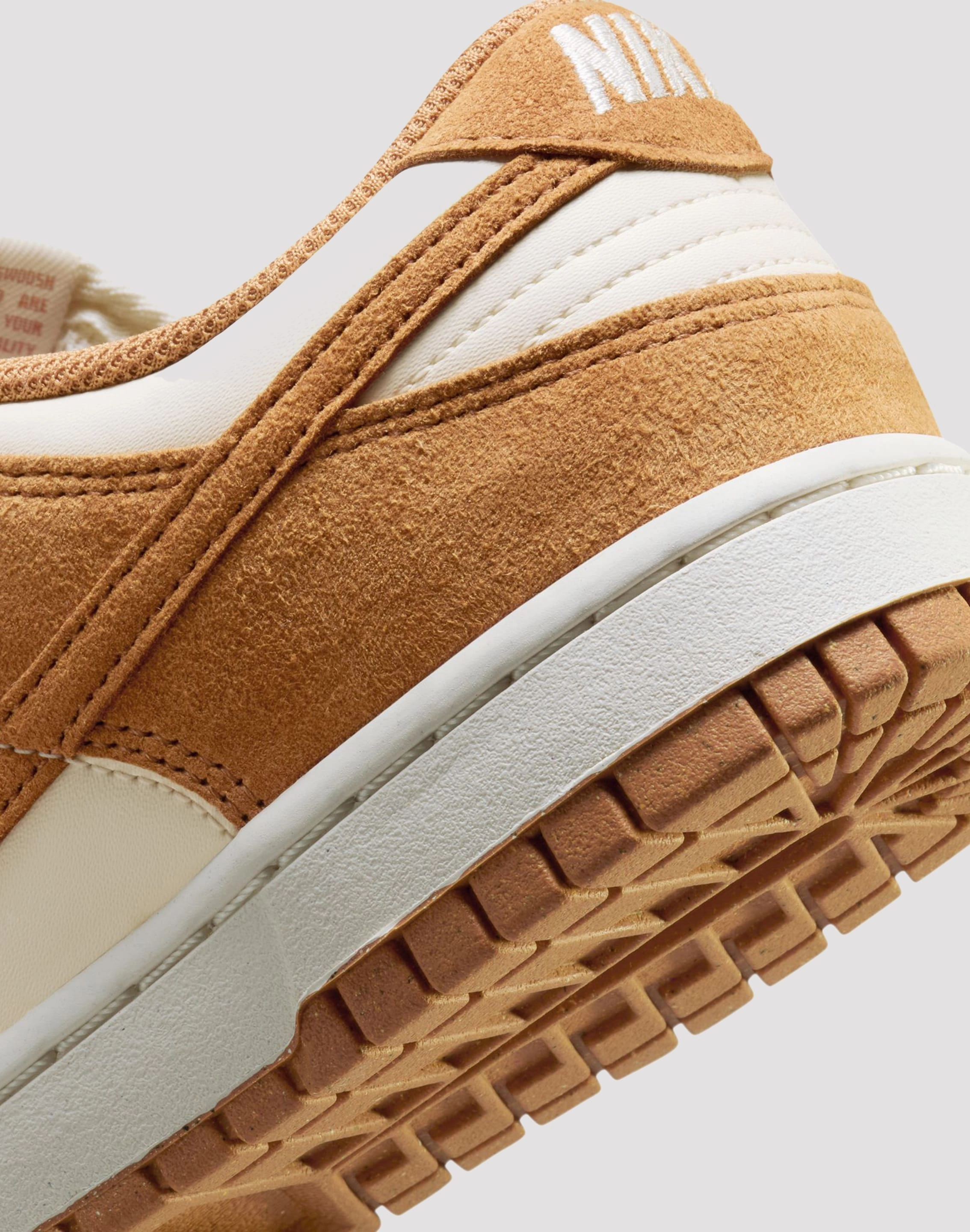 Nike Dunk Low "Coconut Milk" Shoe Foot Motion Comfortable Heel