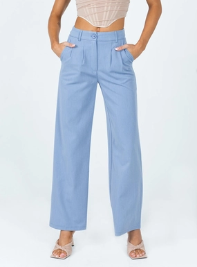 Archer Pants Blue Cozy Feel