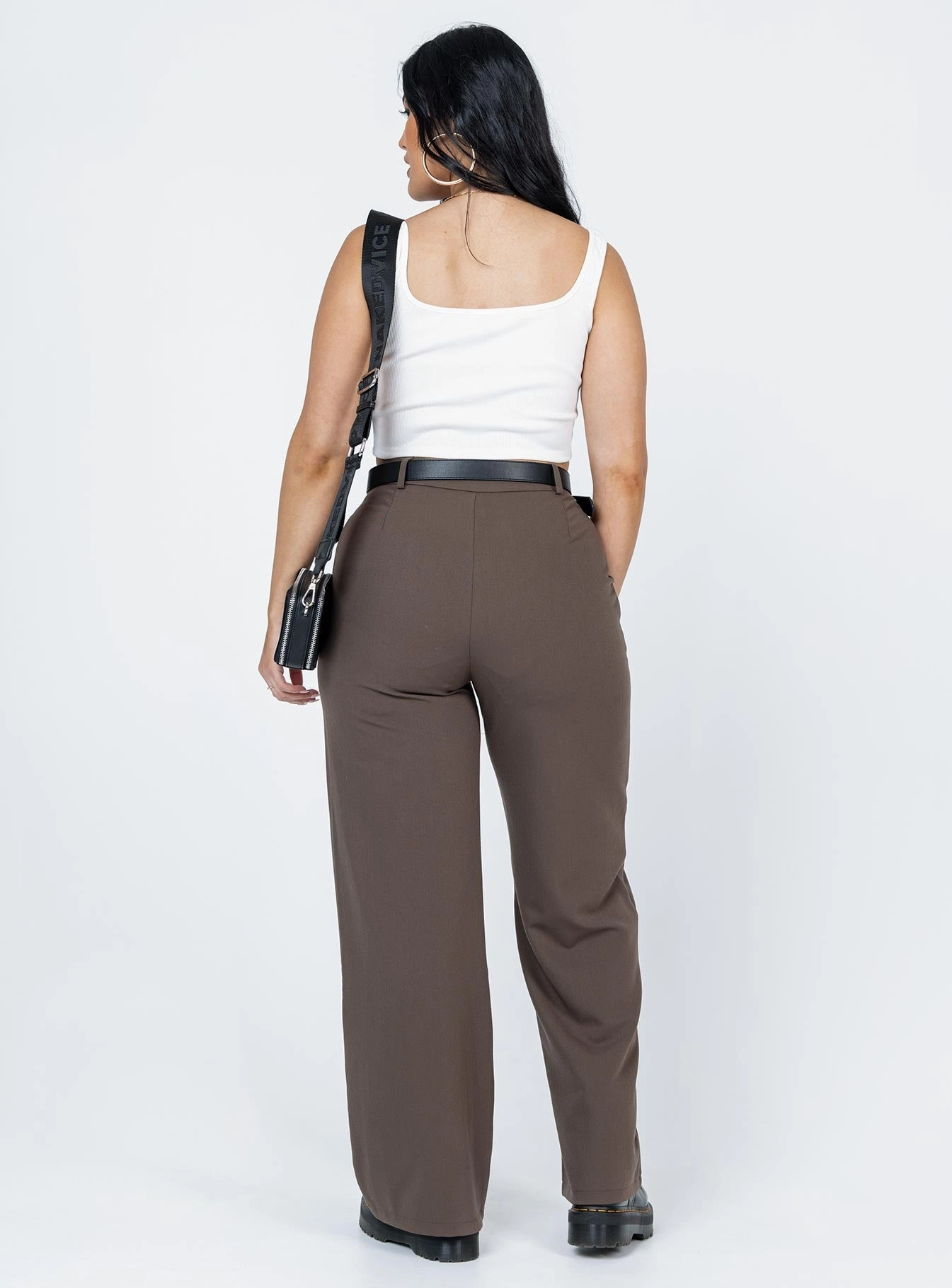 Quality Fabric Cooling Fabric Archer Pants Dark Brown
