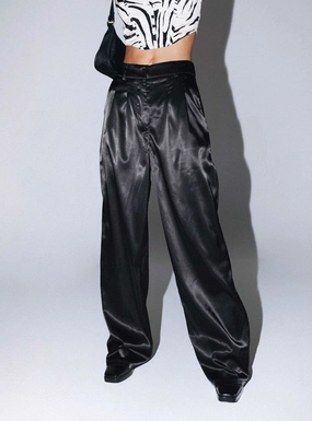 Warm Fit Archer Pants Satin Black