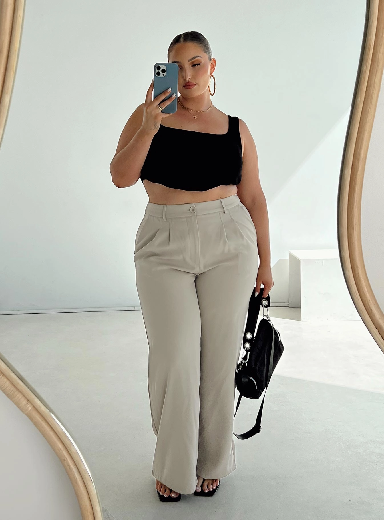 Classic Cut Archer Pants Taupe Curve