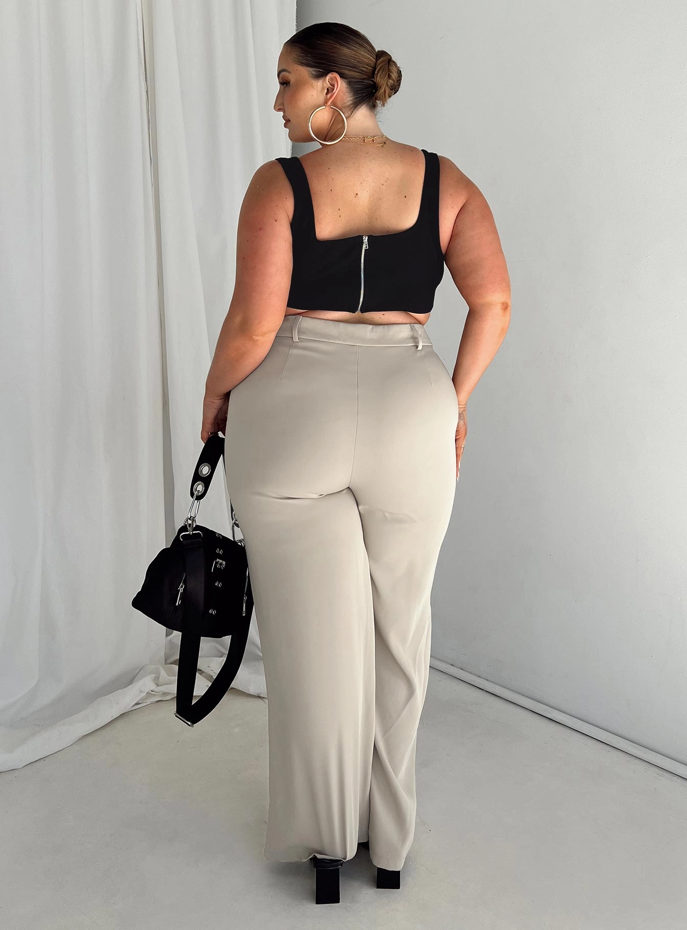 Sport Ready Fit Archer Pants Taupe Curve
