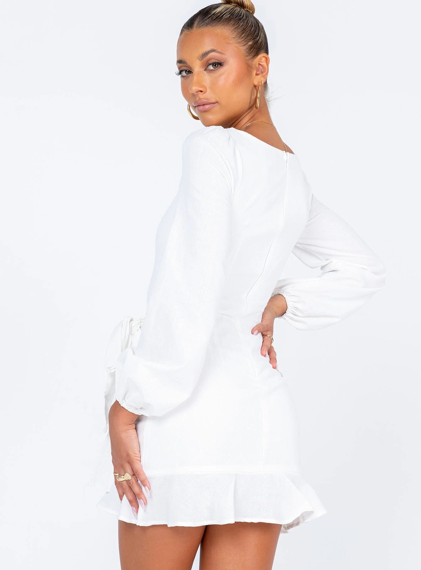 The Villa Mini Dress White Year Rounder