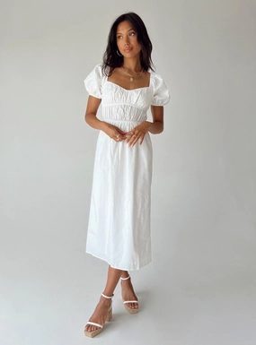 Cozy Touch Beachwear Avianna Maxi Dress White