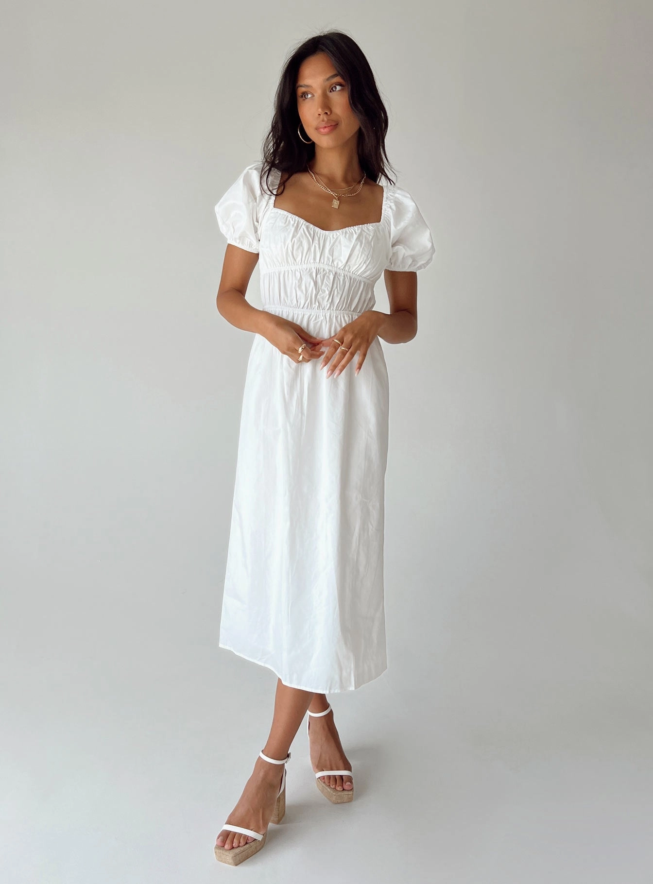 Cozy Touch Beachwear Avianna Maxi Dress White