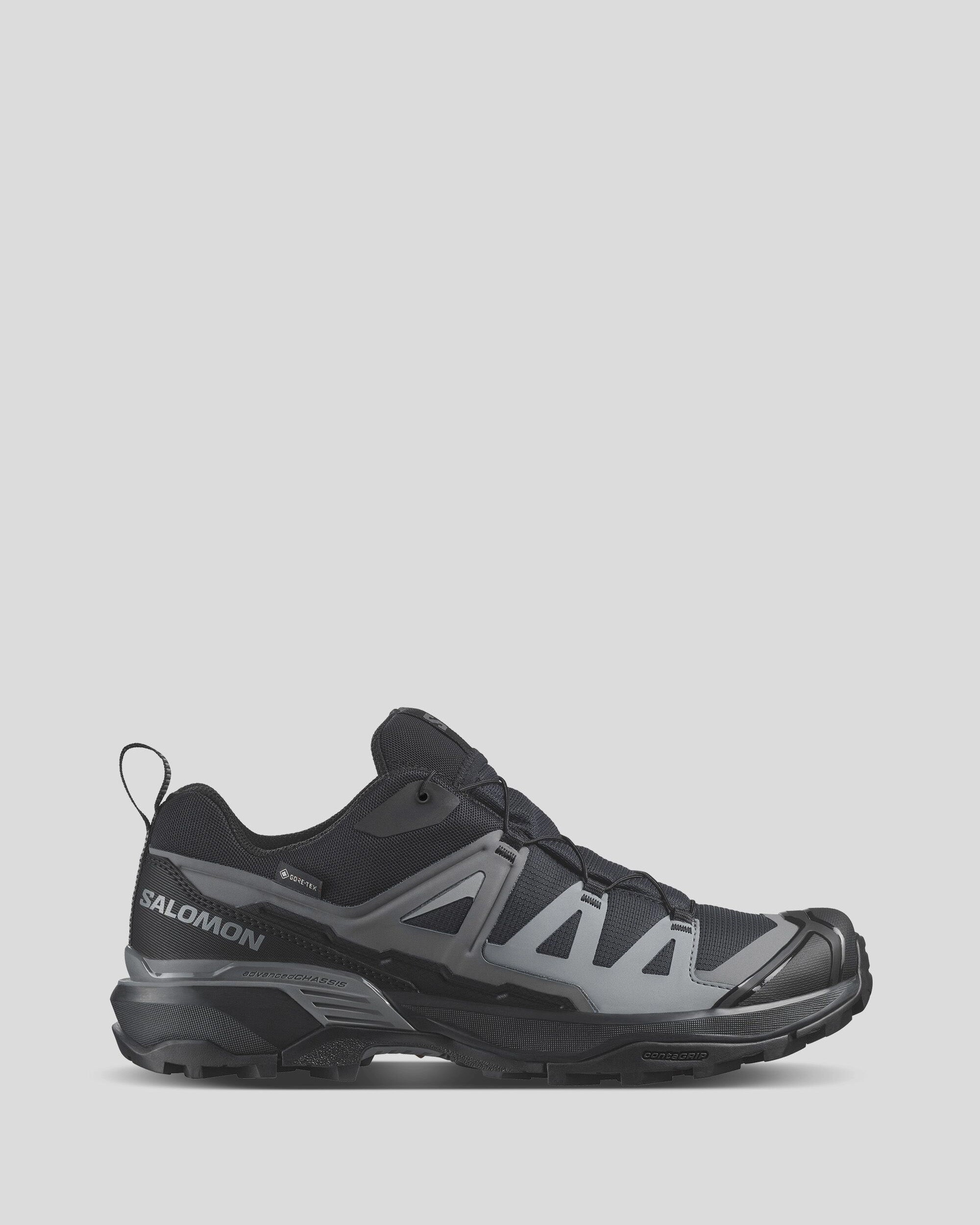 Snow Path Men's Salomon X Ultra 360 GTX Hiking Boot - Black/Magnet/Quiet Shade