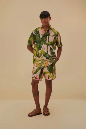 Banana Leaves Lenzing? Ecovero? Euroflax? Shorts athletic style