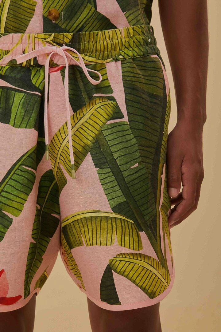 Banana Leaves Lenzing? Ecovero? Euroflax? Shorts Odor-resistant