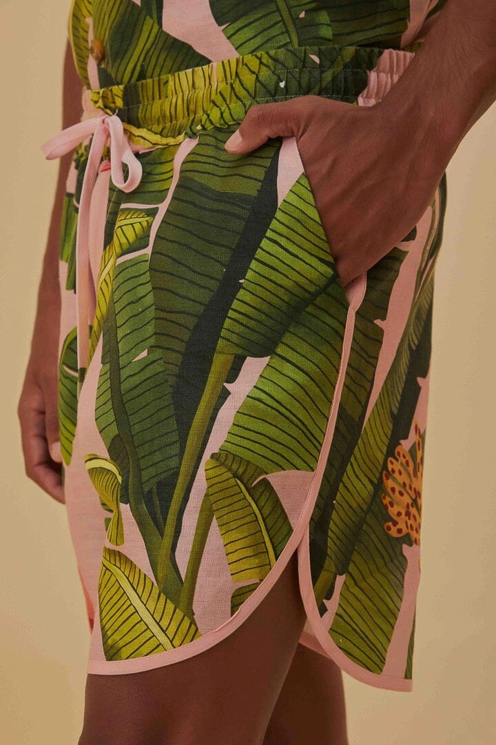 Banana Leaves Lenzing? Ecovero? Euroflax? Shorts Quick Wear