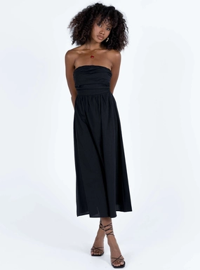 Refined Stitch Barina Maxi Dress Black
