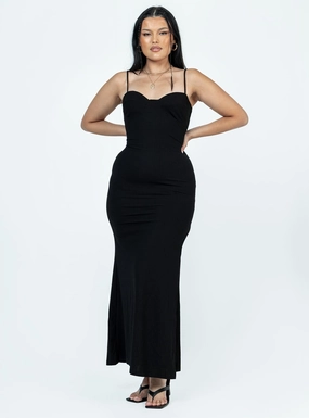 Belladonna Maxi Dress Black Easy Layers