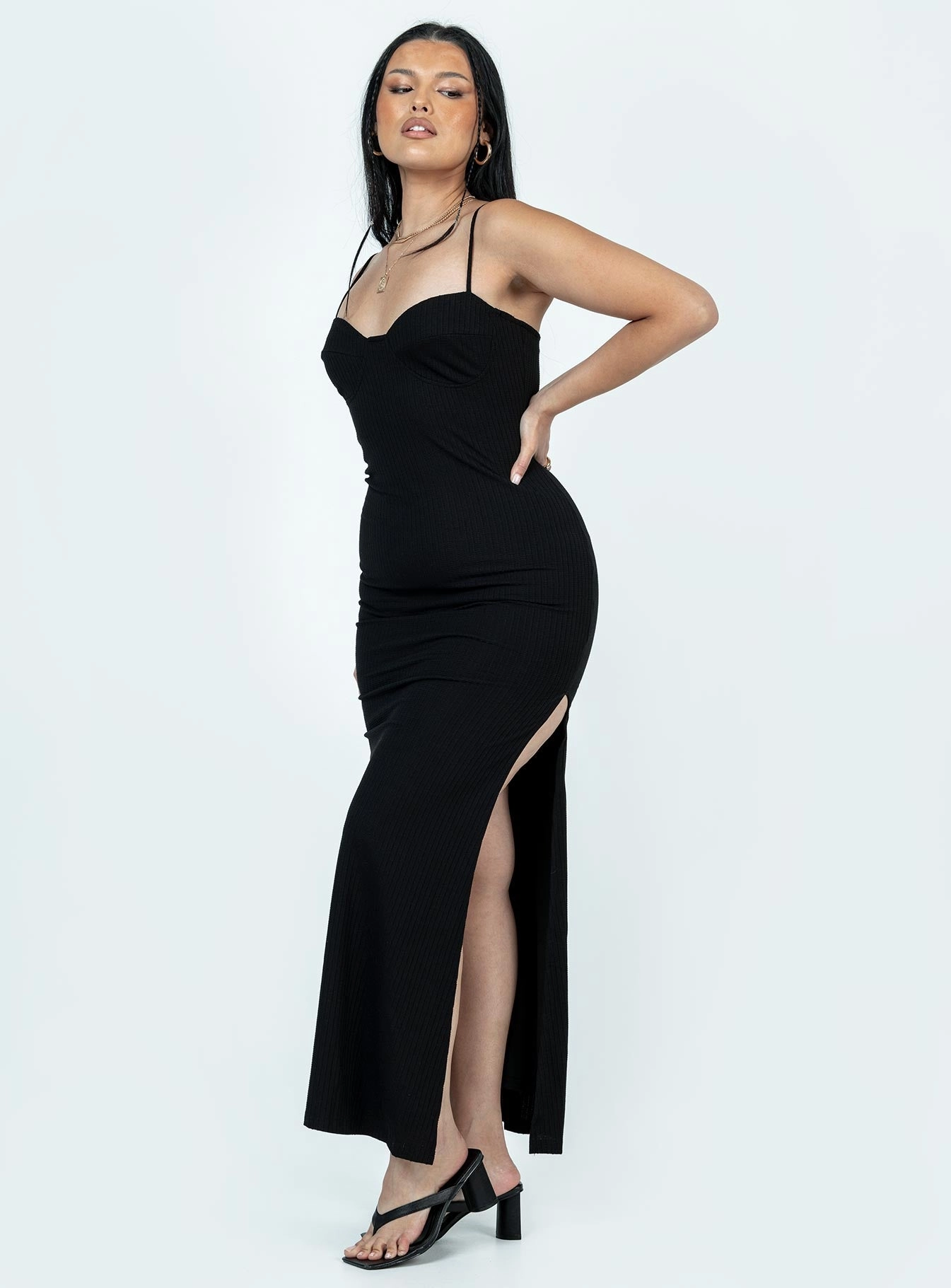 Soft Motion Belladonna Maxi Dress Black