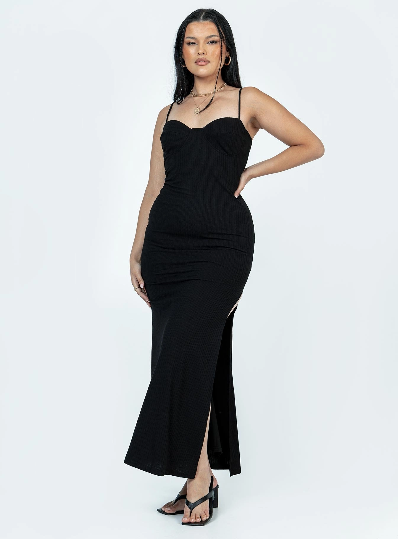 Family Joy Event Safe Belladonna Maxi Dress Black