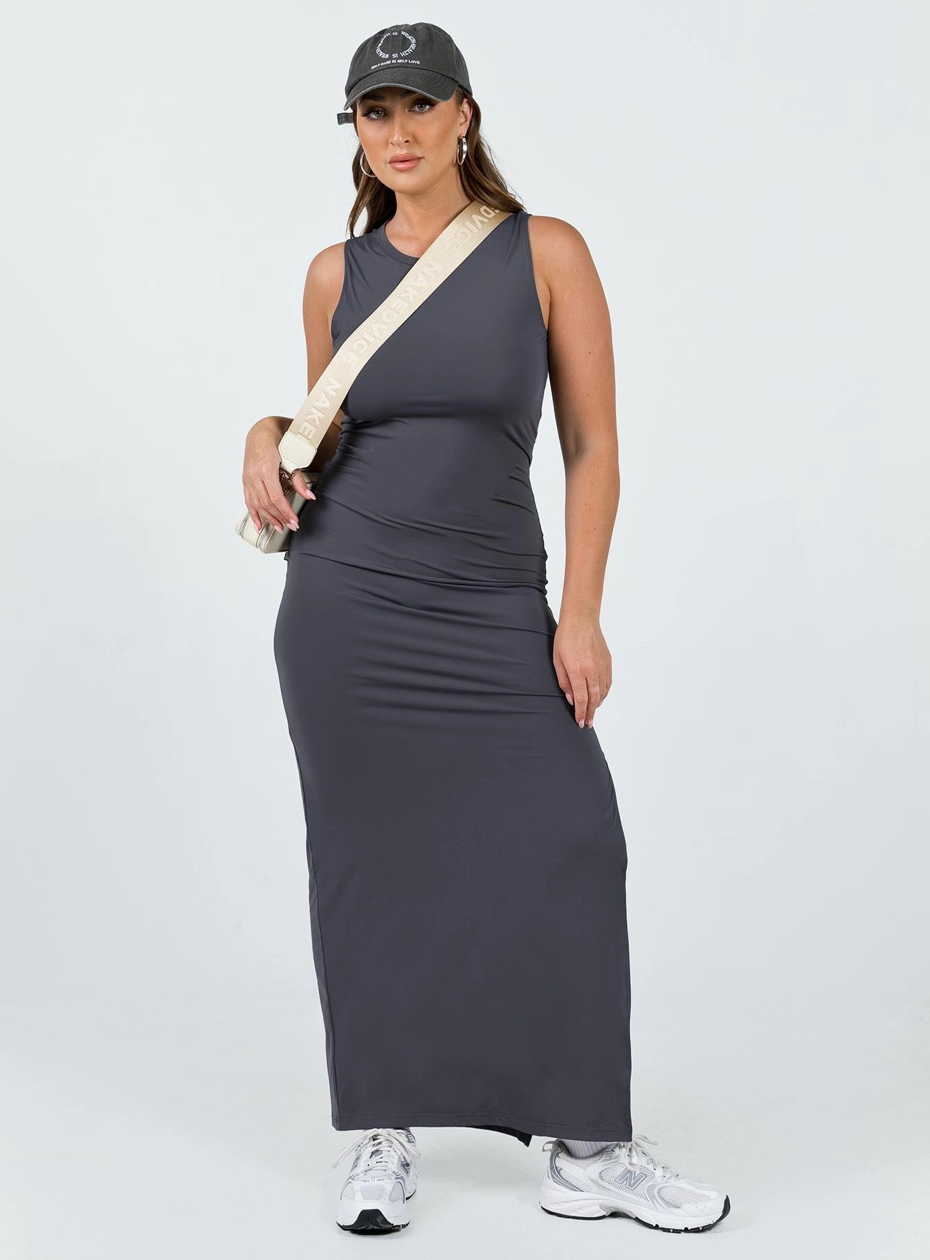 Bena Maxi Dress Slate Scandi Clean