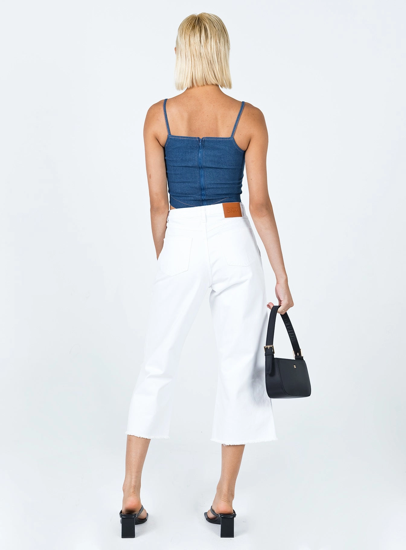 Berlin 90's Denim Jeans White Regular Look
