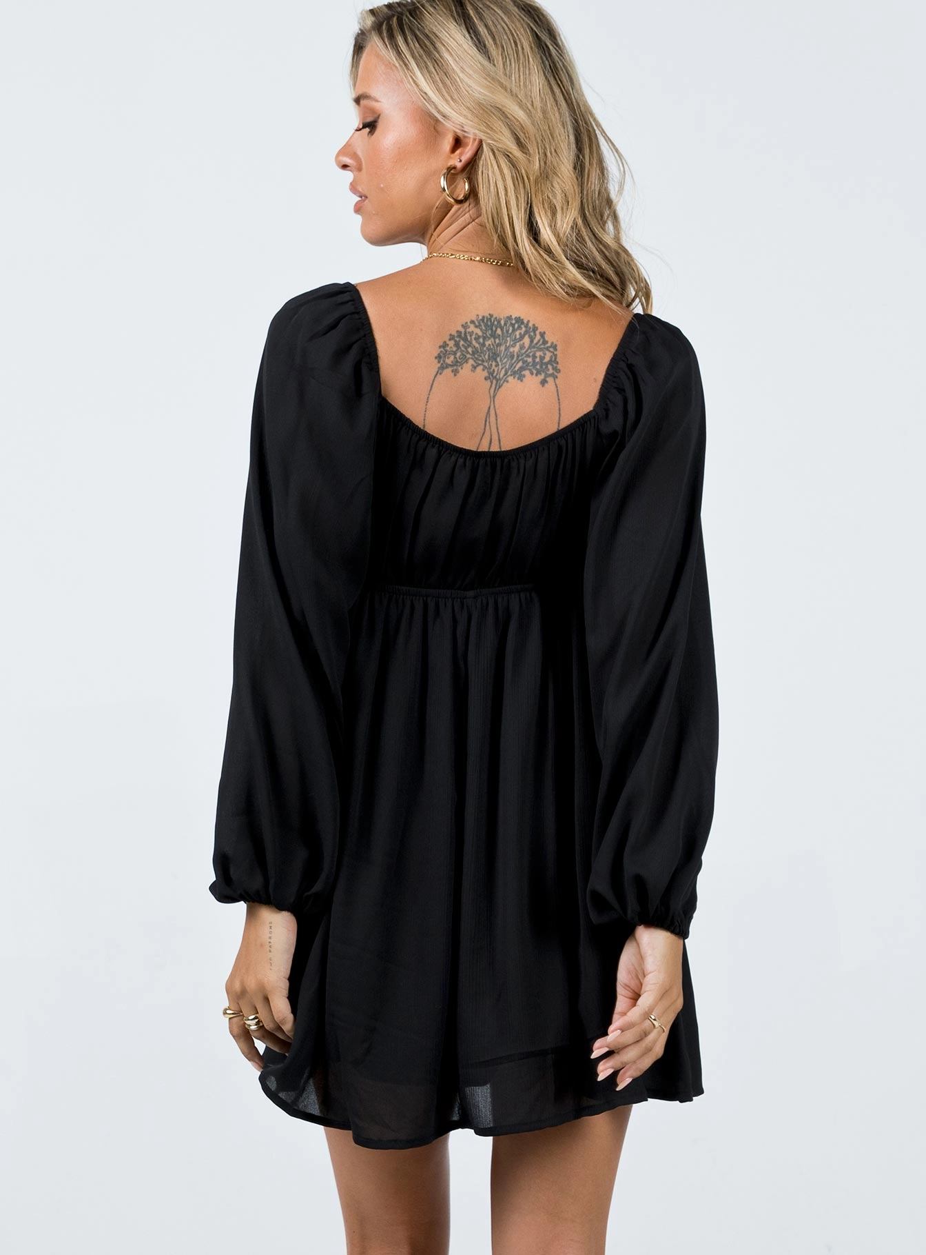 Casual Lines Bettie Mini Dress Black