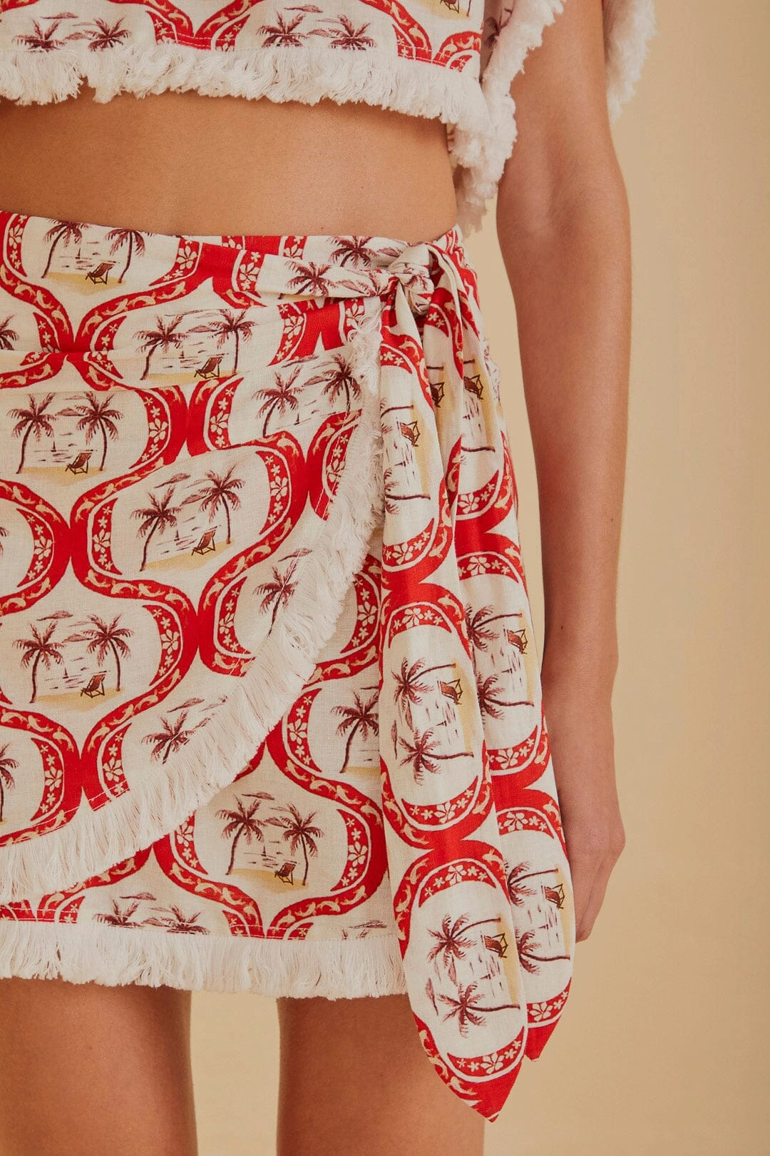 Spring Brunch Summer Beach LENZING? ECOVERO? Euroflax? Mini Skirt