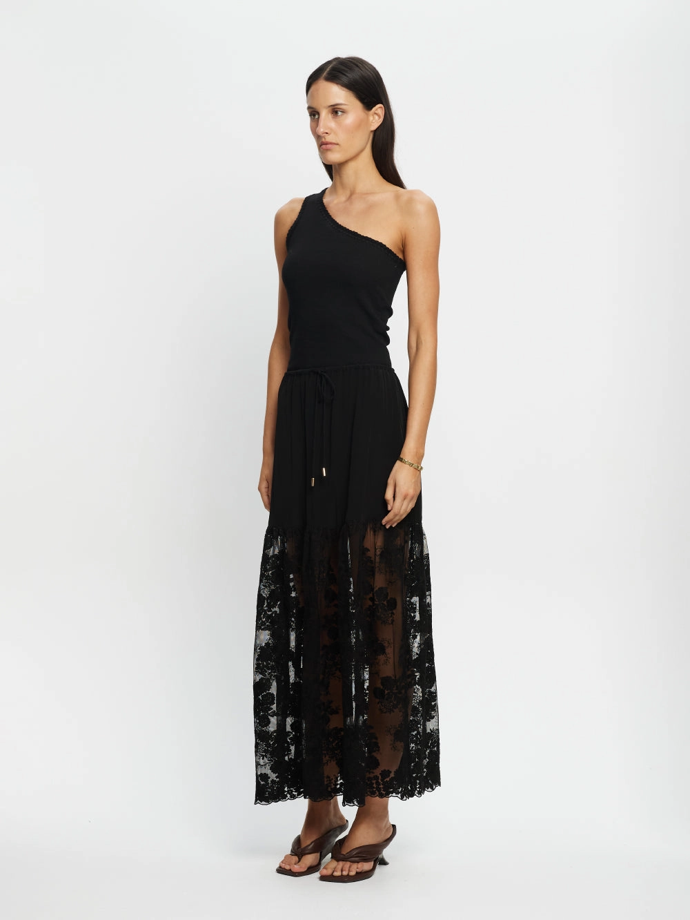 Blaire Lace Maxi Skirt Print Mix