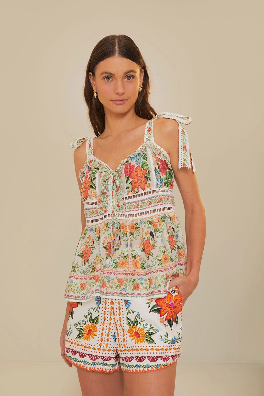 Bloom Garden Euroflax?Premium Linen Shorts Quick Release Closure