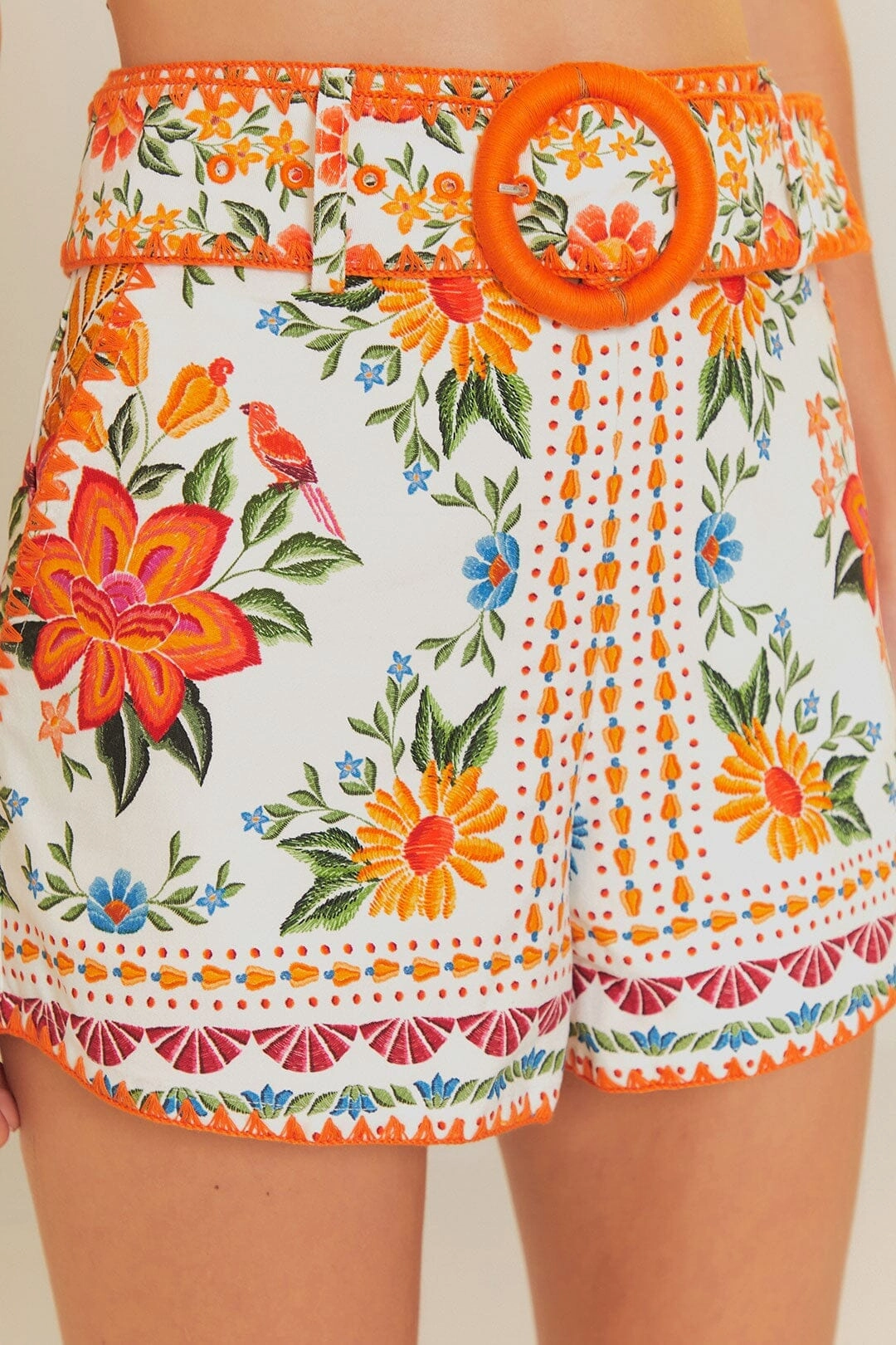 Bloom Garden Euroflax?Premium Linen Shorts beachy vibe All Day Comfort