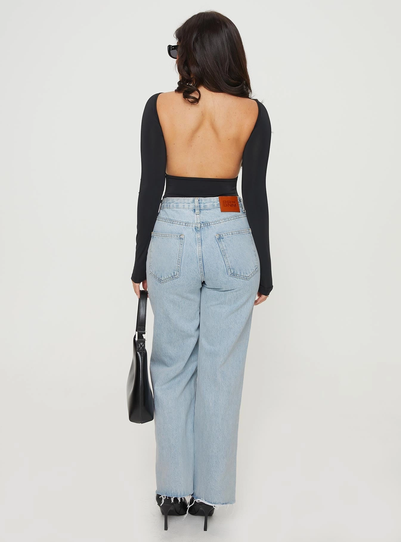 Trend Setter Sunny Vibes Arlington Straight Leg Denim Jeans Light Wash Petite