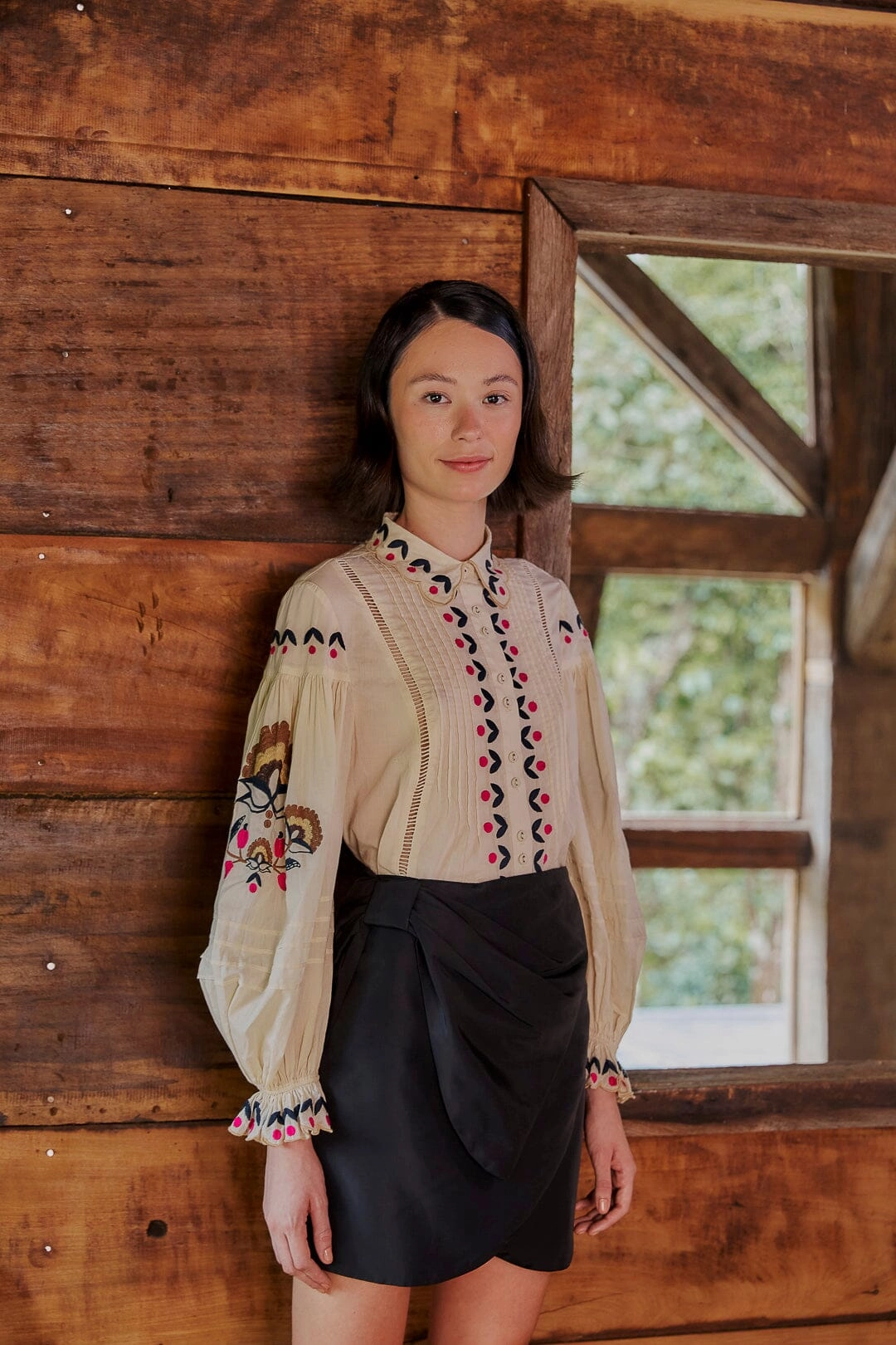 Black Taffeta Mini Skirt Everyday Vibe Comfortable Motion